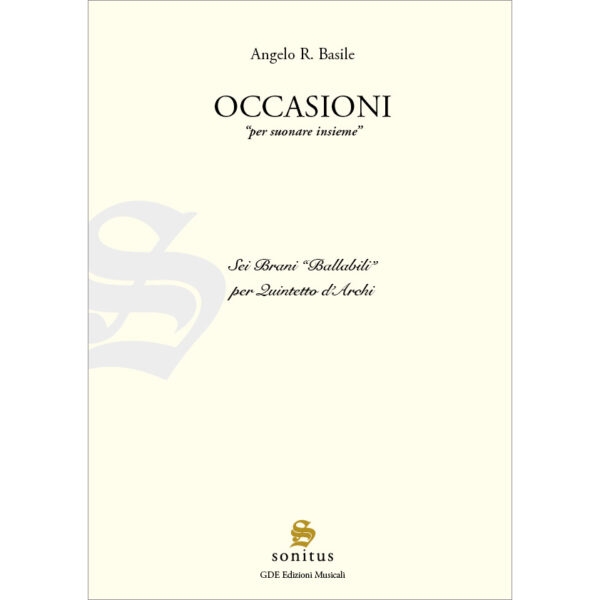 Angelo Basile -Occasioni