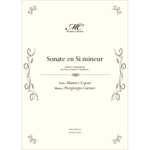 Piergiorgio Carraro - Sonate en Si mineur
