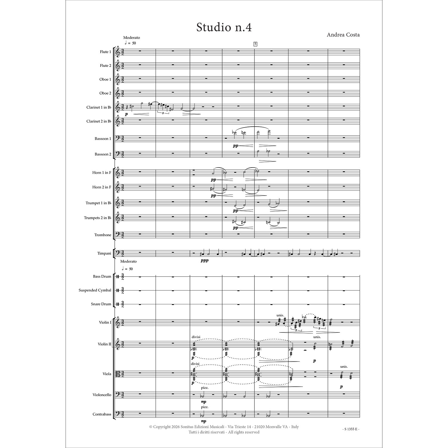 Studio n. 4 - Andrea Costa - immagine 2