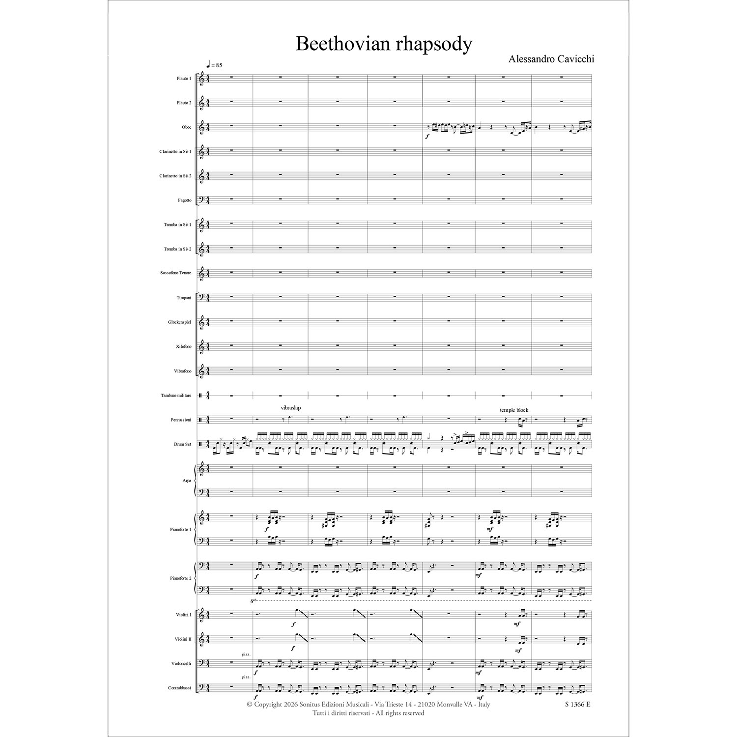 Beethovian Rhapsody - Alessandro Cavicchi - immagine 2